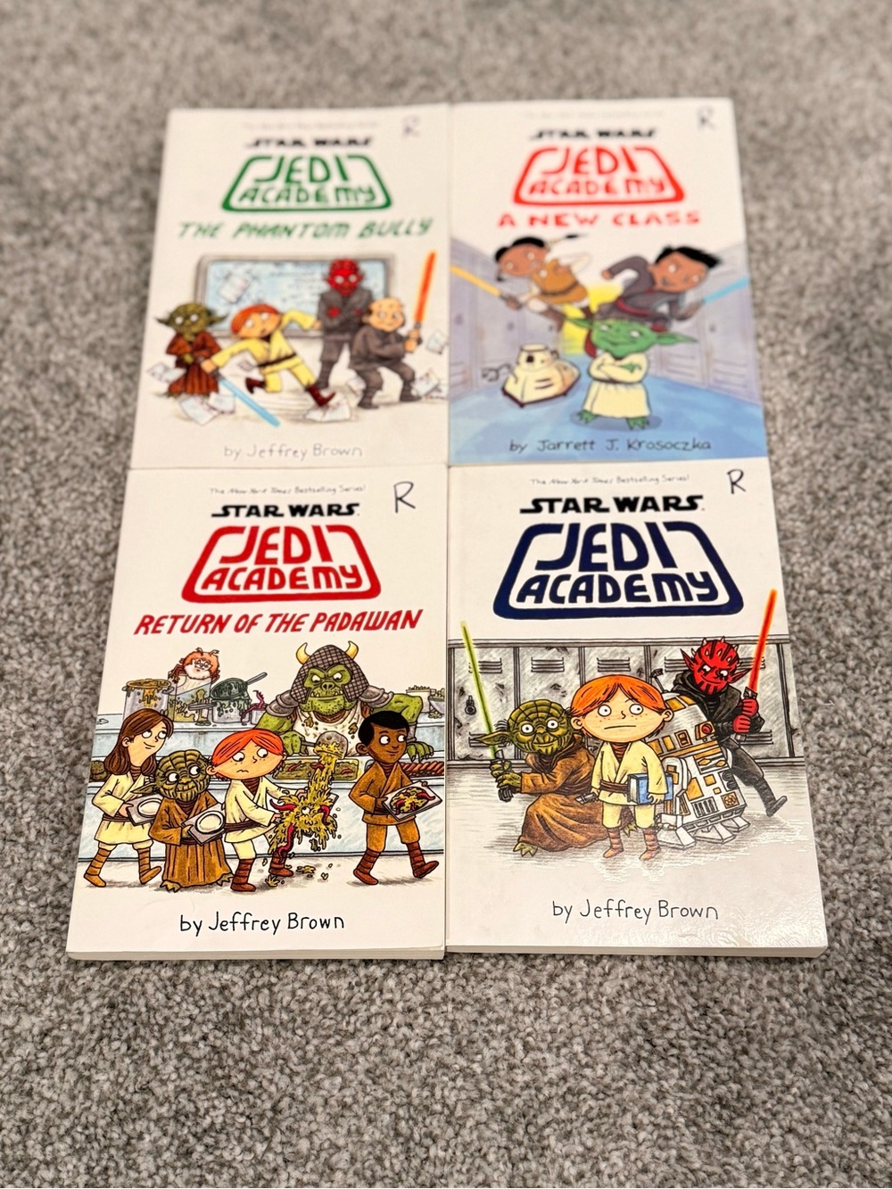 Star Wars Jedi Academy Book Set of 4